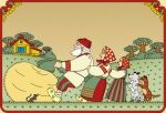 Индийские народные сказки : Петух и кошка