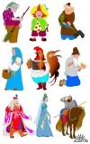 Русские народные сказки : Баба-Яга и жихарь